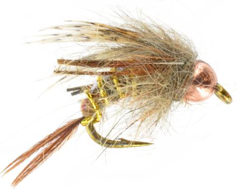 Gardner's Never Bug - Brown - Tungsten Bead