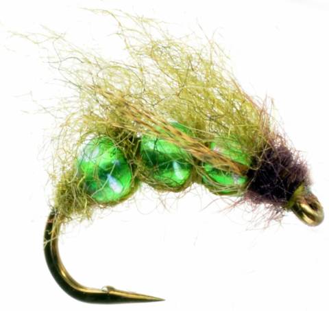 Pulsating Caddis - Olive