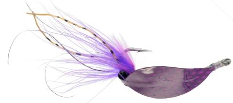 Wide Body Spoon Fly - Double Purple