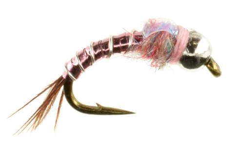 Rainbow Warrior - Pink Tungsten Bead