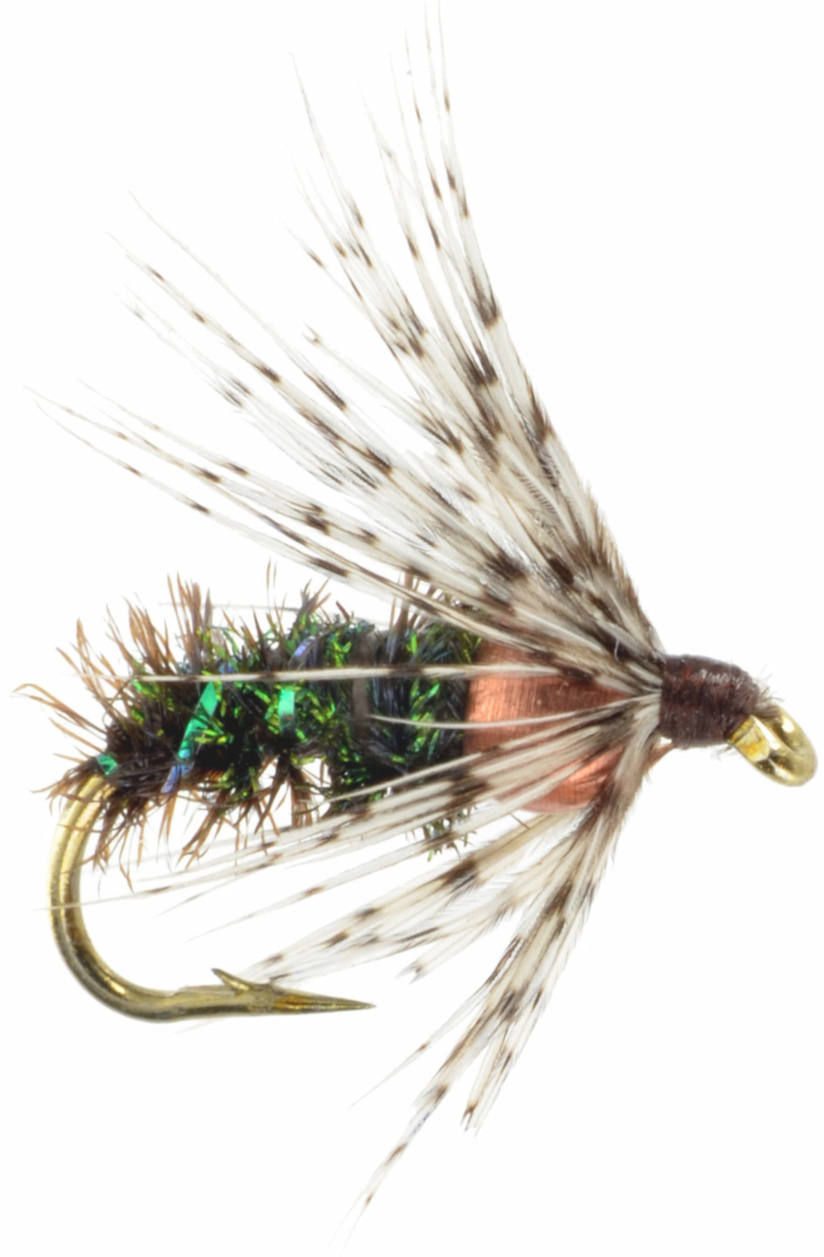 Soft Hackle - Beadhead Peacock  Fly Fishing Flies For Less