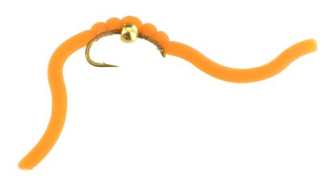 Squirmy Wormy - Tan Tungsten Bead