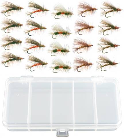 Stimulator Collection: 20 Flies + Fly Box