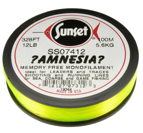 ?Amnesia? Memory Free Monofilament - Chartreuse