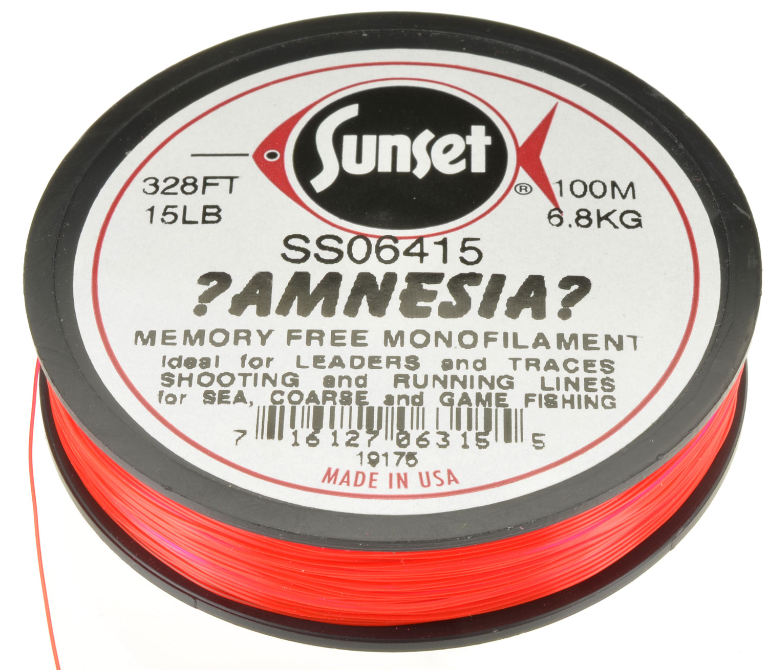 ?Amnesia? Memory Free Monofilament Red