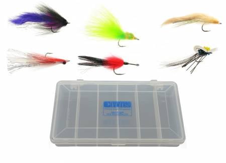 Tarpon Fly Collection: 6 Flies + Fly Box, Fly Fishing Flies For Less