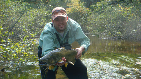 Andrew Strombeck's Big Fish Caught on a Fly From Discountflies Online Fly Shop
