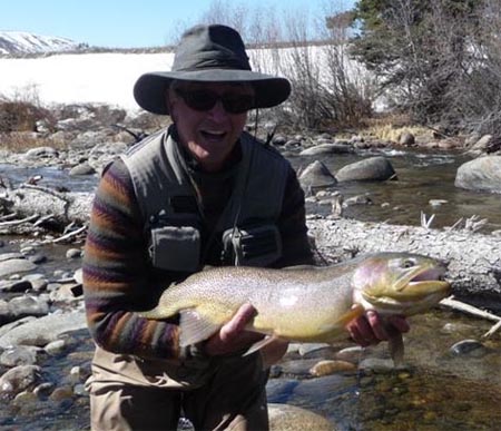 Henry Beer's Big Fish Caught on a Fly From Discountflies Online Fly Shop