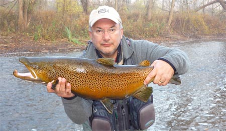 Mike Smerdel's Big Fish Caught on a Fly From Discountflies Online Fly Shop