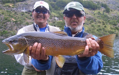 Scot Harada's Big Fish Caught on a Fly From Discountflies Online Fly Shop